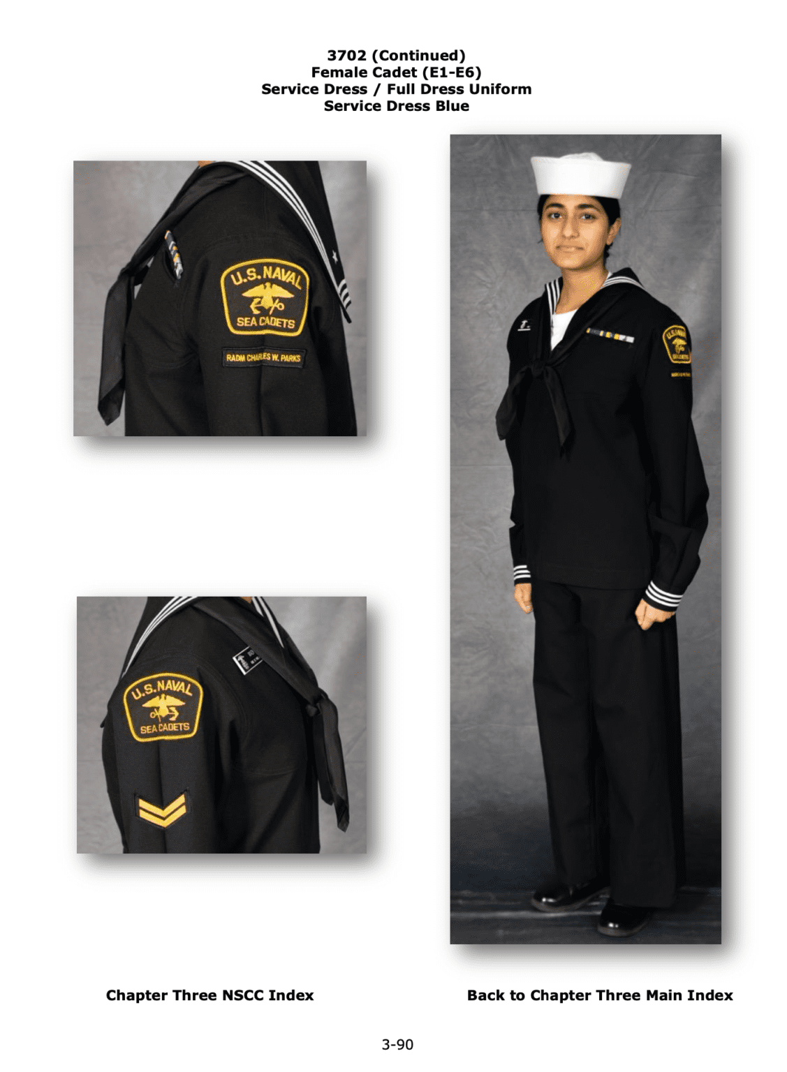 Sea Cadets - George Washington Division (CVN-73) - Uniforms