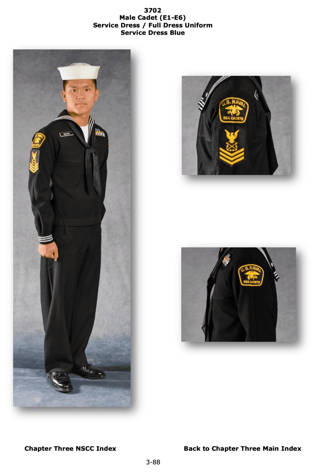 Sea Cadets - George Washington Division (CVN-73) - Uniforms